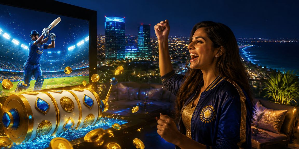 Players enjoying Teen Patti game online during cricket season in India
